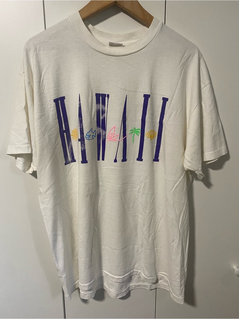 Vintage Hawaii Graphic Short-Sleeve Tee Size XL